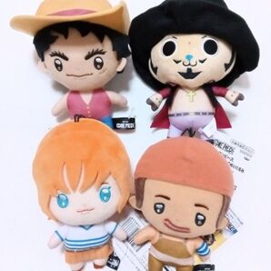 Netflixオリジナル実写ドラマワンピース チョッパーのまねっこぬいぐるみ クロスギルドルフィ ウソップ ナミ チョッパー
