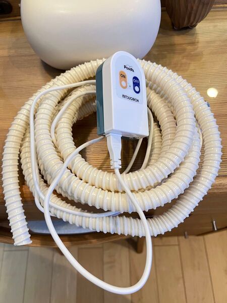 ミツギロン(Mitsugiron)バスポンプ 手動 スイッチ式 ホースセット3m抗菌ホース給水量 8L/分 ON/OFF切り替え