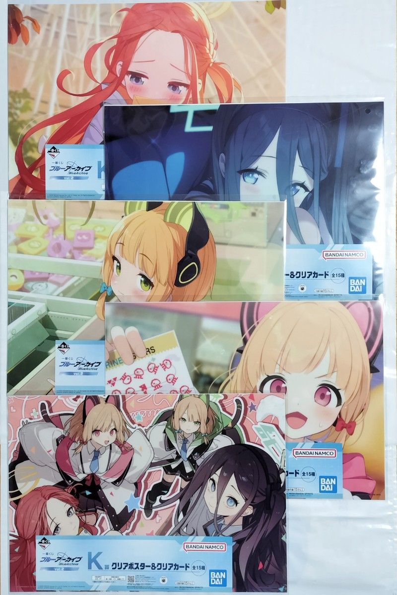一番くじ ブルーアーカイブ vol 2 K賞 クリアポスター&クリア 一番くじ ブルーアーカイブ vol 2 K賞 クリアポスター&クリア