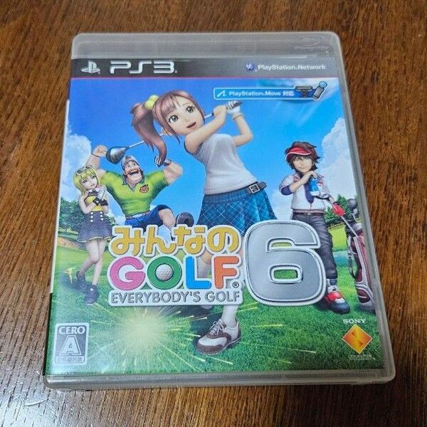 PS3 みんなのGOLF6 中古