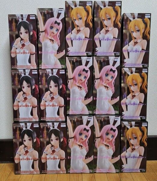 かぐや様は告らせたい バニー フィギュア まとめ売り15体セット