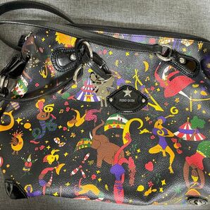 PIERO GUIDI ショルダーバッグ カラフルアート