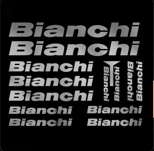 Bianchi(ビアンキ) ステッカー シルバー