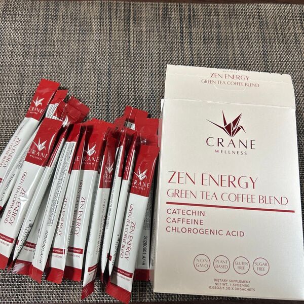 ZEN ENERGY GREEN TEA COFFEE BLEND