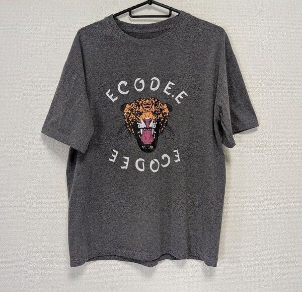 JUNOAH Tシャツ Mサイズ 半袖 Tシャツ グレー