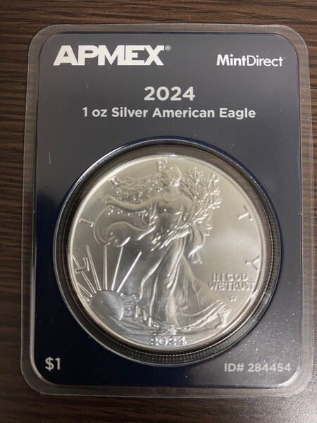 2024 アメリカ イーグル銀貨 APMEX Mint Direct