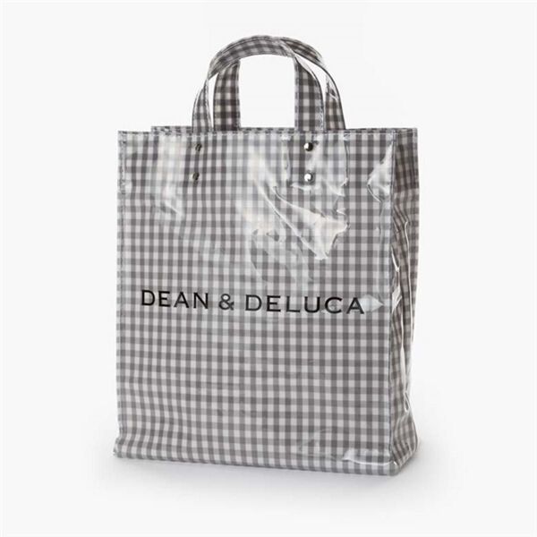 ★ショップ袋付き24H以内発送★ DEAN & DELUCA TEMBEA PAPER TOTEギンガム グレー【MEDIUM】