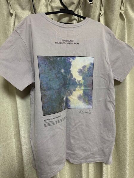 COCO DEAL モネ プリントTシャツ
