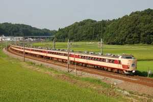 鉄道 デジ 写真 画像 485系 雷鳥 4