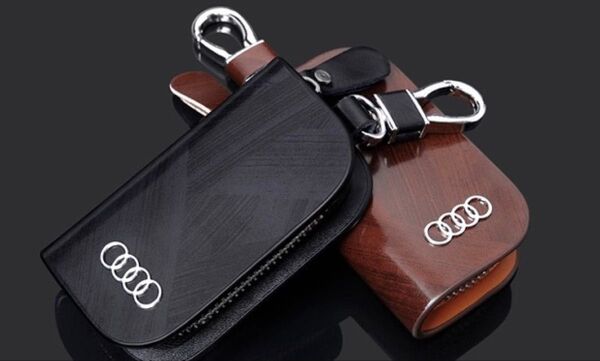 AUDI アウディ専用 キーケース レザー 革 キーカバー キーホルダー 高級