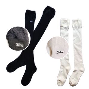 ゴルフ レディース ファー付ハイソックス 靴下/Titleistタイトリスト