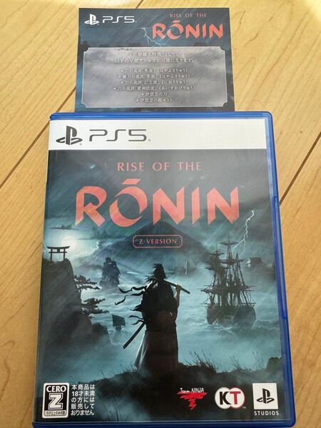 PS5 コーエーテクモゲームス『Rise of the Ronin(ライズ オブ ローニン)Z version』早期購入特典付き