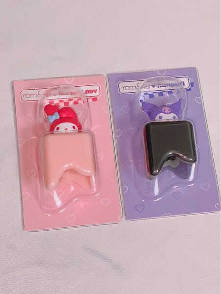 未開封 rom&nd ロムアンド マイメロ クロミ キャップ ノベルティ