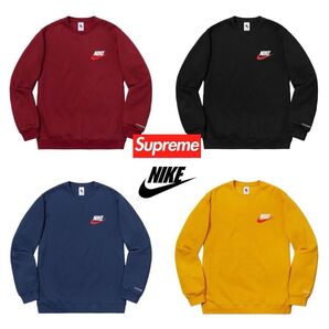 Supreme x Nike Crewneck - シュプリーム x ナイキ コラボ FW18