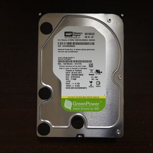 DIGA修理用ハードディスク Western Digital WD AV-GP 1TB HDD WD10EUCX ⑦