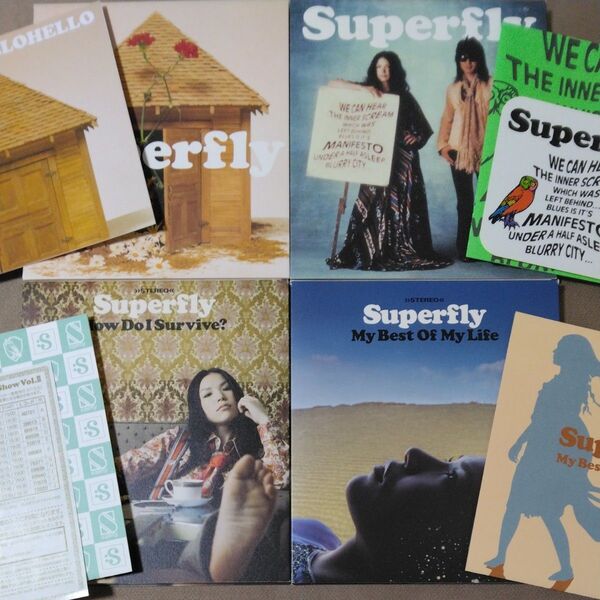 Superfly 【ハロー・ハロー】【マニフェスト】【How Do I Survive?】【My Best Of My Life】