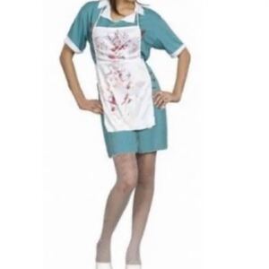ゾンビ ナース フリーサイズ 大きいサイズ ハロウィン 仮装