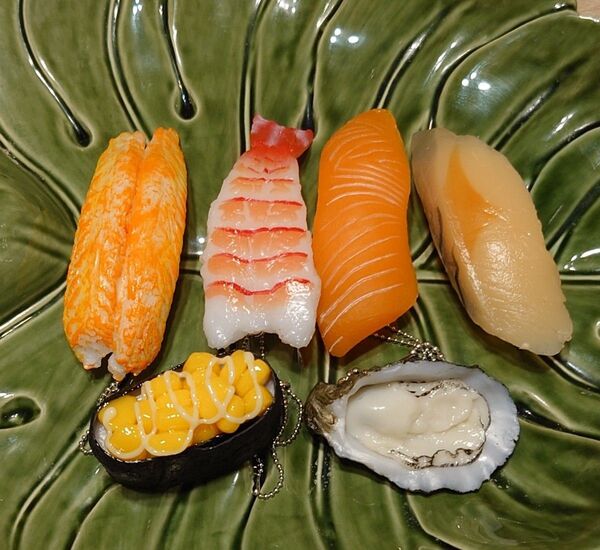アミューズメント 食品サンプルお寿司 キーホルダー
