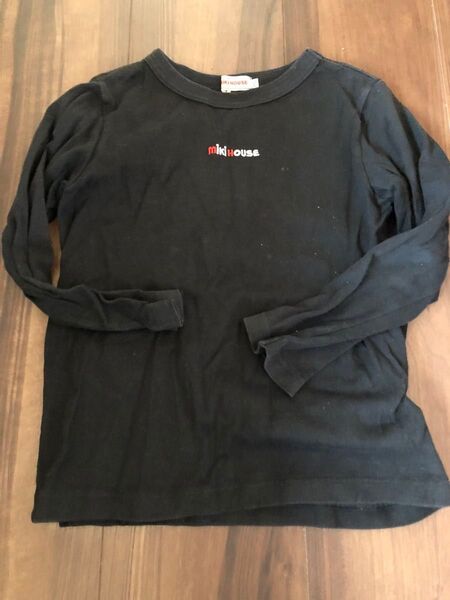 ミキハウス 長袖Tシャツ ロゴロンT