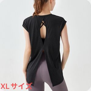 ヨガウェア スポーツトップス tシャツ レディース 半袖 吸汗速乾 軽い 軽量 素材 フィットネス スポーツウエア トップス
