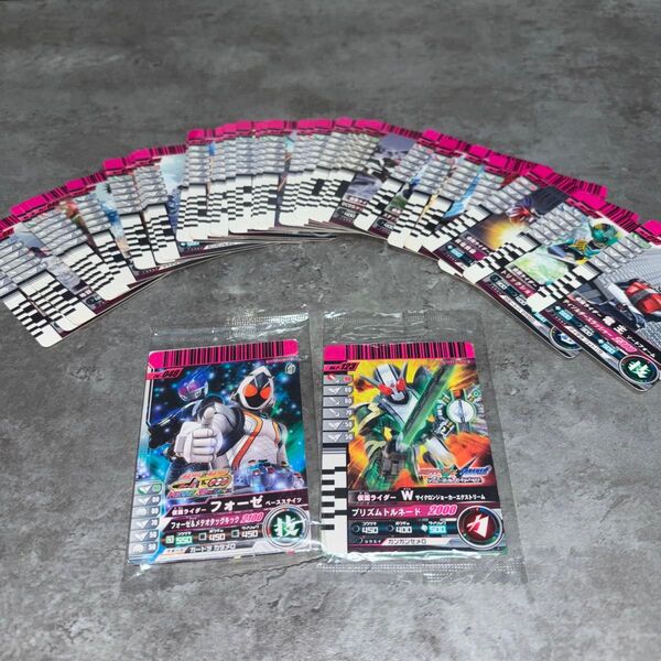 仮面ライダー バトル ガンバライド まとめ売り 未開封あり