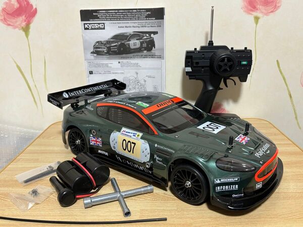 京商 1/10 京商 アストンマーチン DBR9 エンジンカー ラジコンセット KYOSHO ASTON MARTIN FW-06