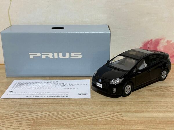 送料無料 1/30 トヨタ プリウス ブラック カラーサンプルミニカー TOYOTA PRIUS BLACK