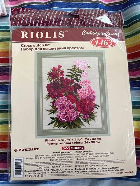 RIOLIS クロスステッチキット Sweet William