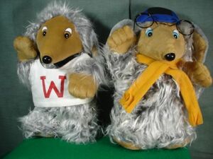 Фаршированная игрушечная кукла 2 сета Wombles R04