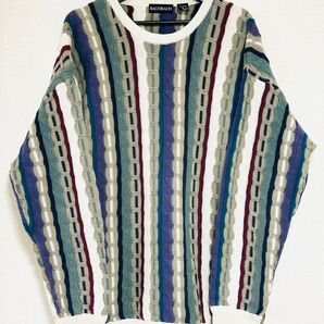 【大人気】3D 90s BACHRACH ヴィンテージ SINGAPORE製