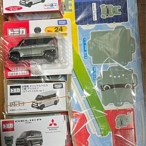 トミカ デリカミニ 4台 デリ丸・ホワイト・シャモニー・BP トイザらス 幼稚園