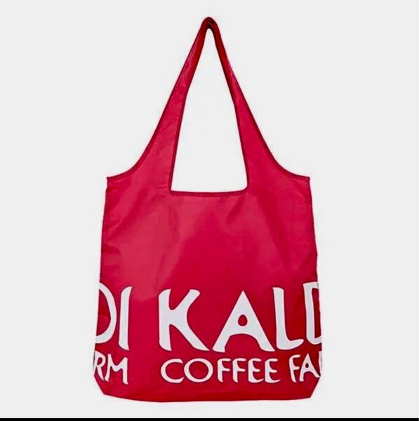 【未使用新品】KALDI カルディオリジナルエコバッグ スモーキーピンク オンライン限定カラー