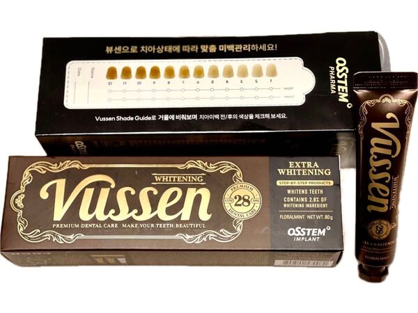 【韓国限定・日本未発売】VUSSEN ビューセン 歯磨き粉