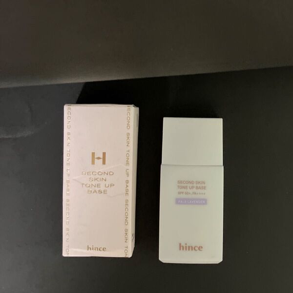《hince》セカンドスキントーンアップベース化粧下地 パールラベンダー35ml中古品