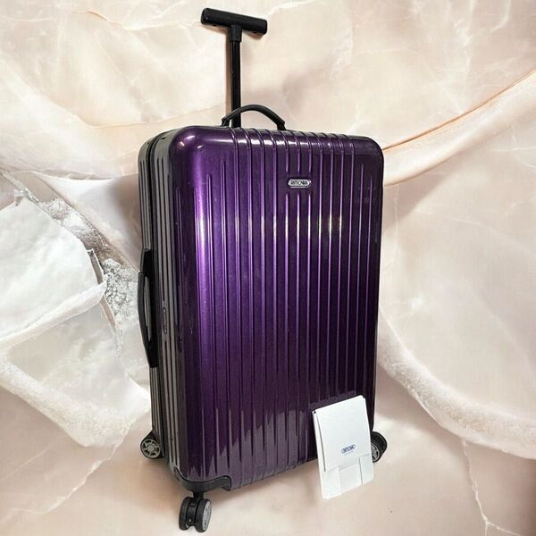 RIMOWA リモワ サルサエアー マルチホイール 61L 4輪 キャリーケース スーツケース 紫 822.63
