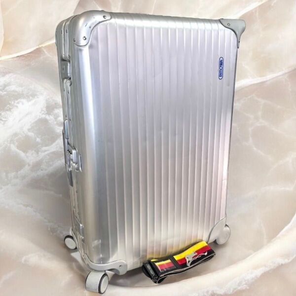 RIMOWA リモワ トパーズ サイドハンドル ジュラルミン 82L シルバー 931.70 4輪 スーツケース キャリーケース