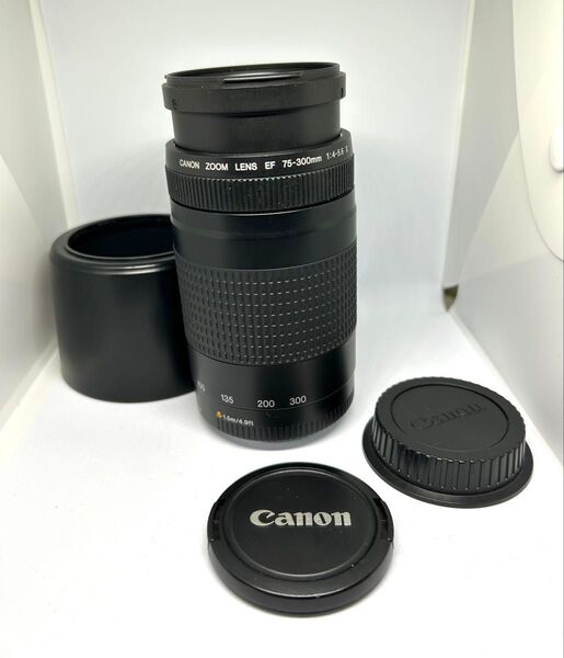 美品動作品 Canon EF 75-300mm F4-5.6 Ⅱ ズームレンズ