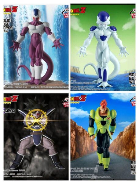 ドラゴンボールフィギア 4セット クウラ フリーザ ターレス 人造人間16号