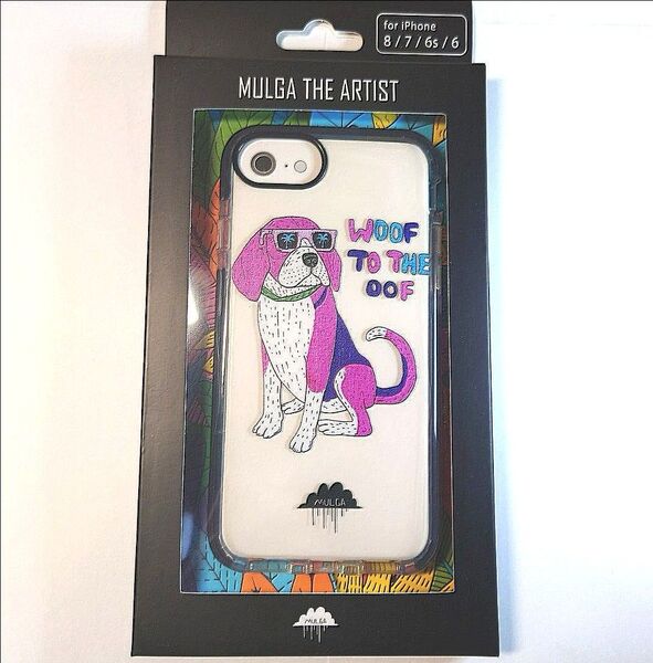 モルガ アーティスト MULGA THE ARTIST iPhone ケース犬