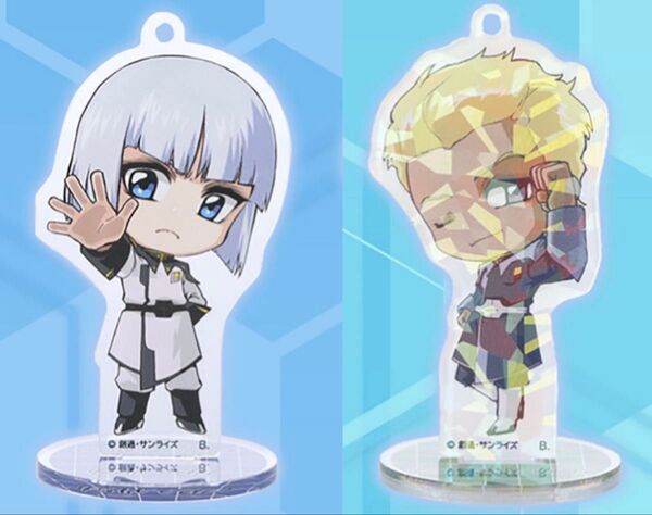 機動戦士ガンダムSEED FREEDOM ハピクロ かべきゅん アクリルスタンドチャーム