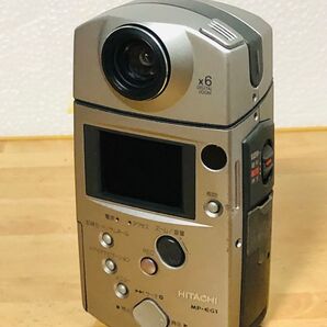 希少品 HITACHI MP-EG1 MPEGカメラ デジタルカメラ デジカメ 動作未確認