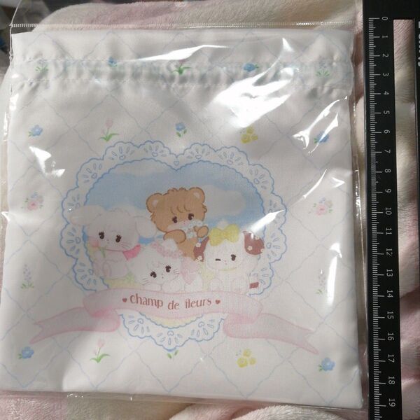 新品未開封 mikko illustrations ムース ラテ キャミー スフレ 巾着