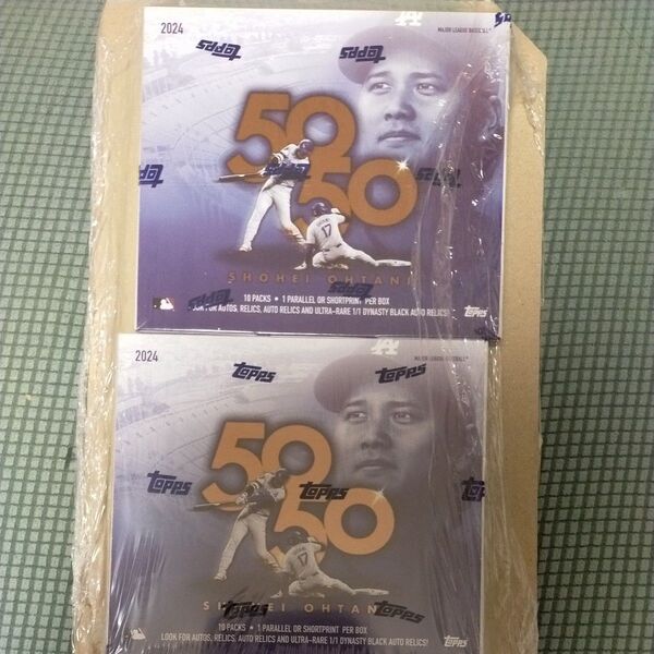 Topps Shohei Ohtani 50-50 大谷翔平 2box