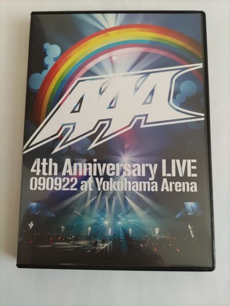 DVD AAA 4th Anniversary LIVE 090922 at Yokohama Arena