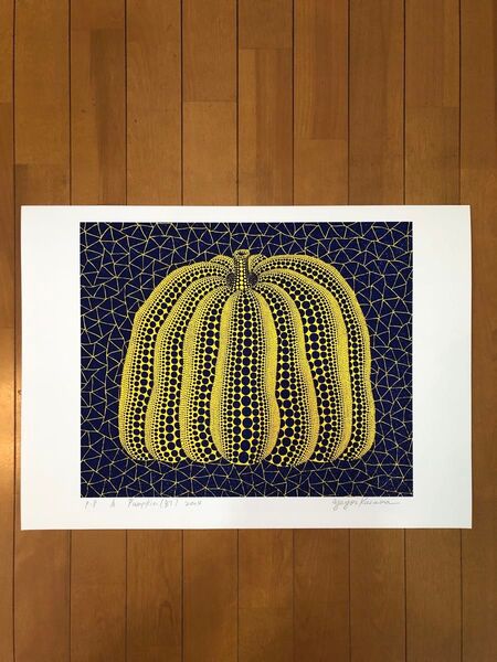 草間彌生 a pumpkin(bt) PP 作品