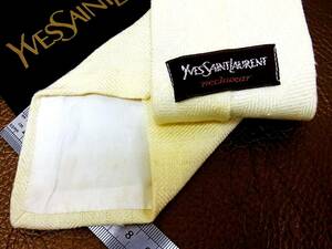 №5595◆状態並 【YSL】サンローラン【ロゴ入】ネクタイ