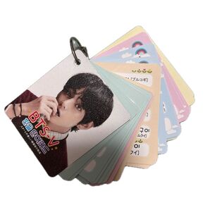 BTS テテ 韓国語単語カード