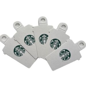 スターバックス メッセージカード ギフト用タグ しおり ラッピング プレゼント ロゴ オシャレ