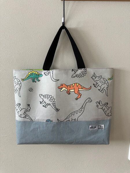 ハンドメイド レッスンバッグ トートバッグ 絵本バッグ 入園入学
