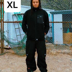 【新品未使用】SAPEUR フリースジャケット 黒 XL